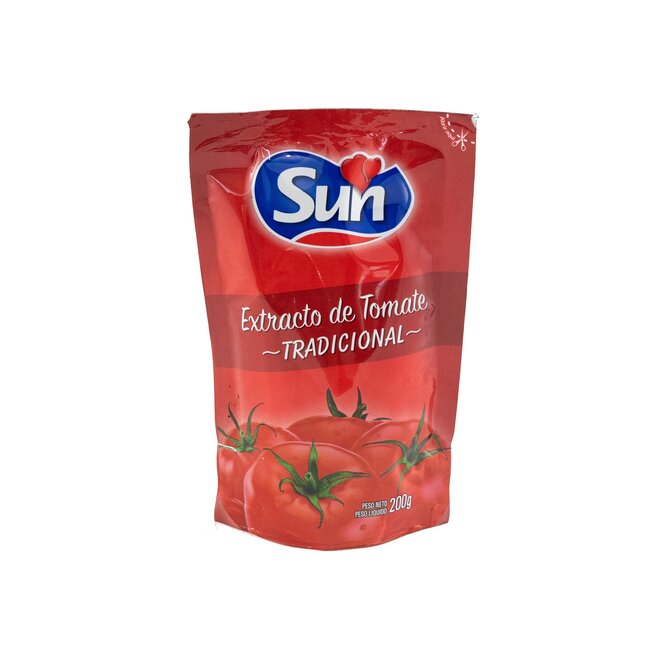 EXTRACTO D/TOMATE 200GR SUN DOYPACK