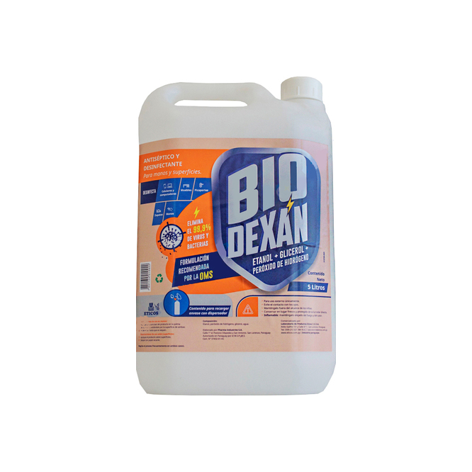 DESINFECT D/MANOS BIODEXAN ANTISEP 5L