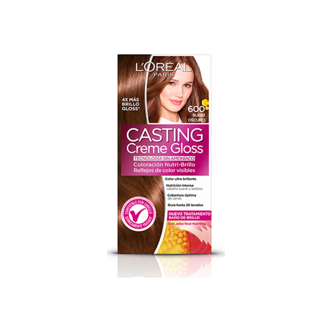 Tinte para cabello Casting Creme Gloss Nro. 600 L’Oreal 152,5 ml