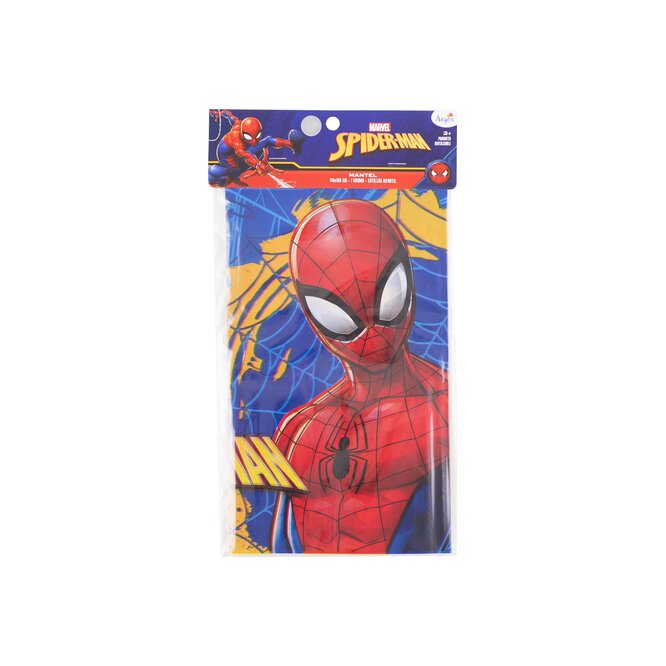 Mantel con diseño Spiderman 110x180 cm en paquete Argos 1 unidad