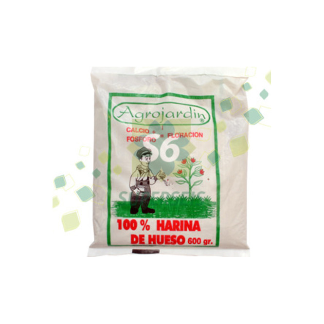 Abono harina de hueso Agrojardin 600 gr