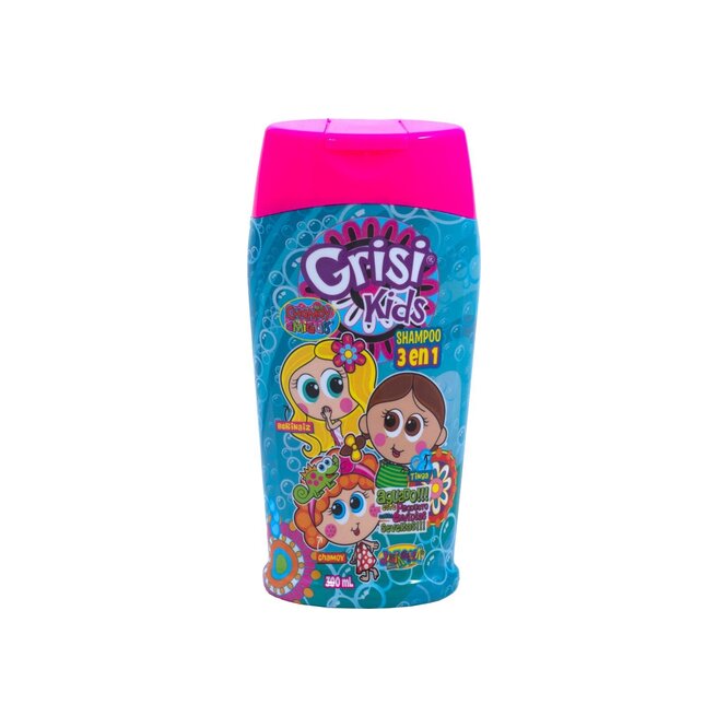 SHAMPOO GRISI KIDS 3EN1 HAPPY ROSA 300ML