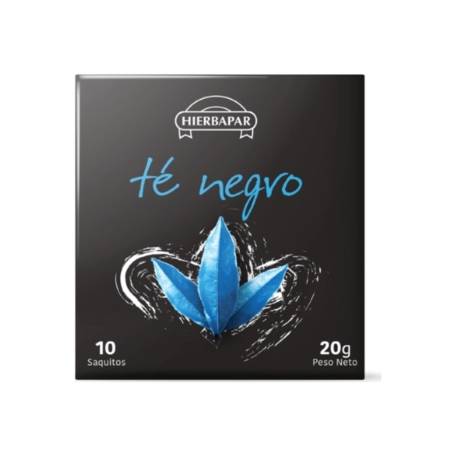 Té negro Hierbapar 10 unidades