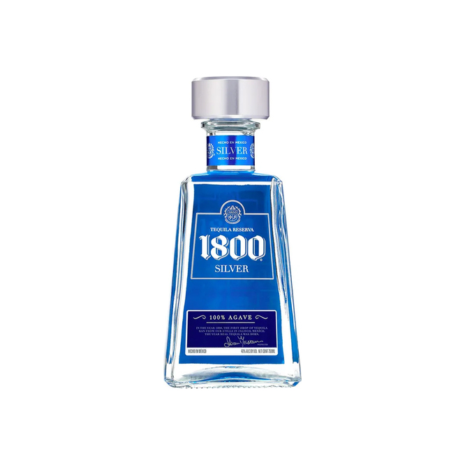Tequila silver 1800 750 ml