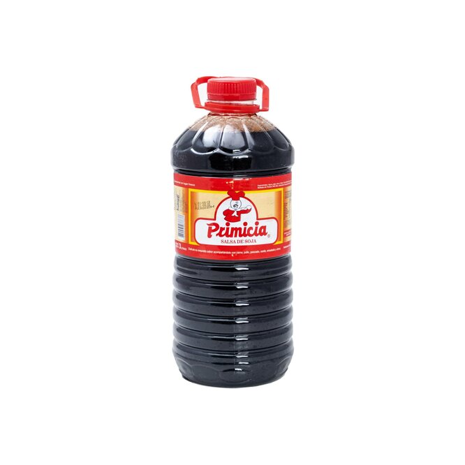 Salsa de soja botella descartable Primicia 3 litros