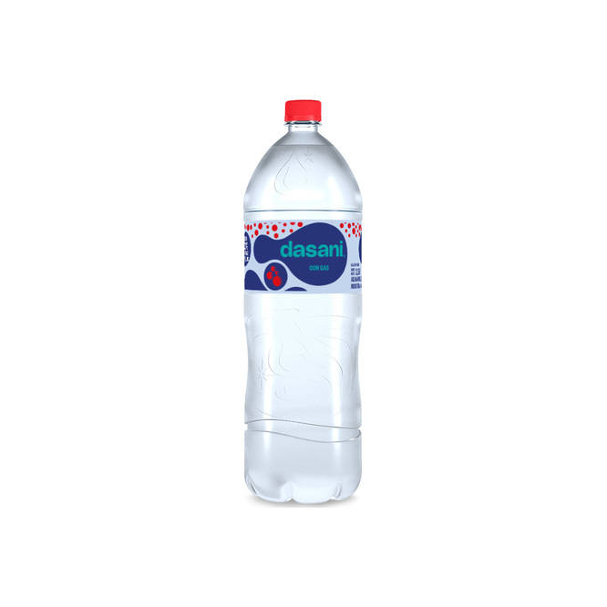 Agua Mineral con Gas en botella Dasani 2,25 litros
