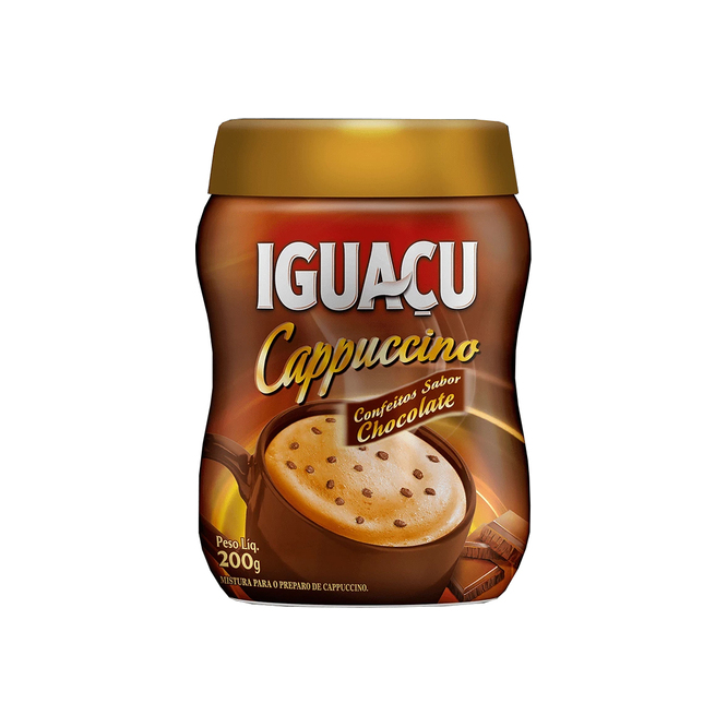CAPPUCCINO SABOR CHOCOLATE 100GR IGUACU