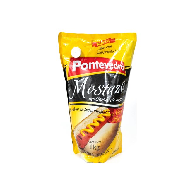 Mostaza en doy pack Pontevedra 1 kilo