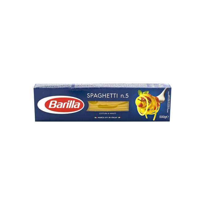 Fideo Spaghetti en Caja Barilla 500 gramos