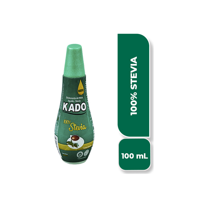 Edulcorante liquido 100% Stevia Kado 100 ml