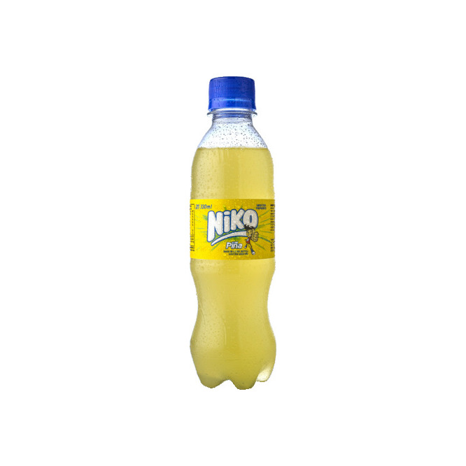 Gaseosa sabor piña botella Niko 330 ml