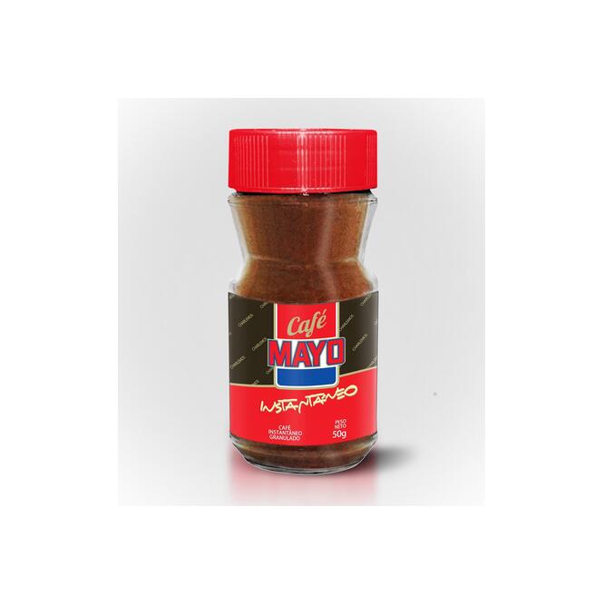 Café soluble en frasco Mayo 50 gramos