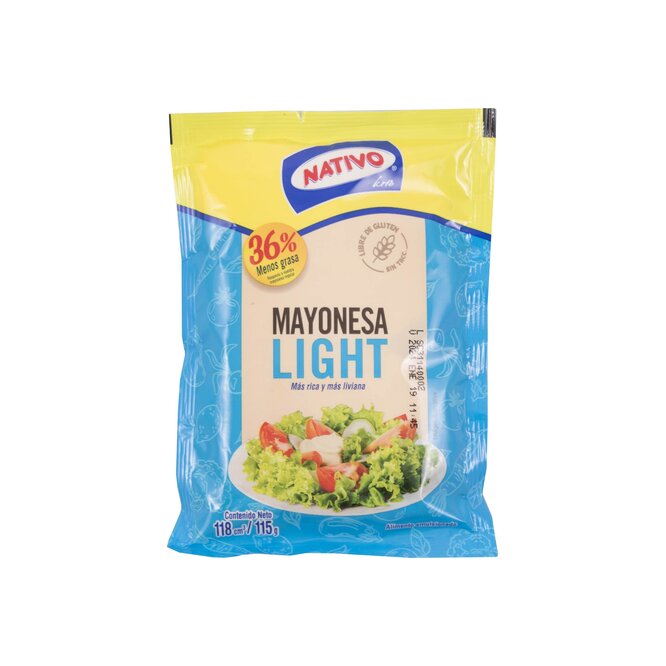 Mayonesa light Nativo 115 gramos
