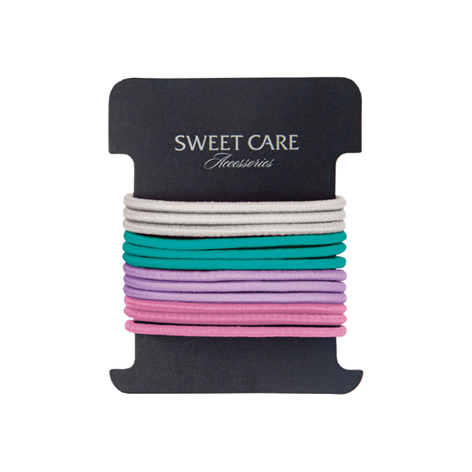Gomas para Pelo Colores Varios Sweet Care 12 unidades
