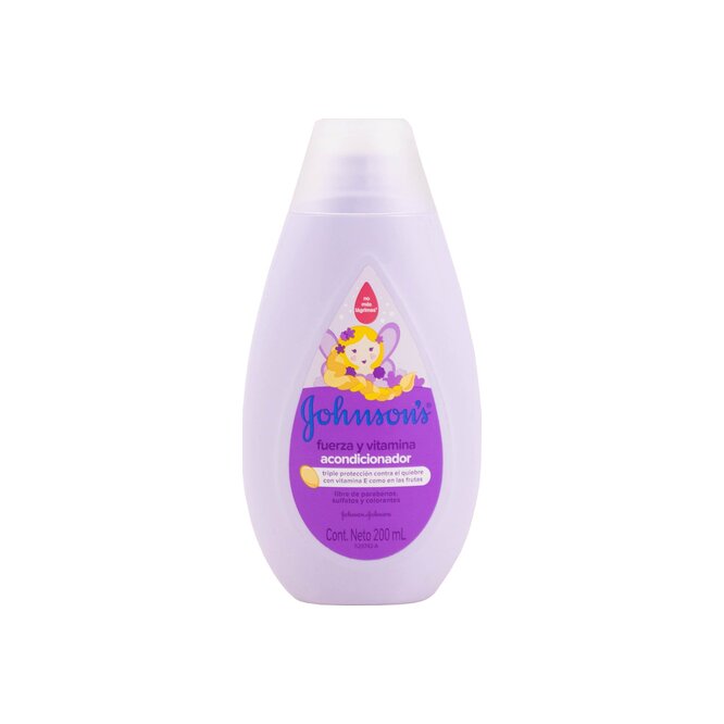 Acondicionador fuerza y vitamina Johnson's 200 ml