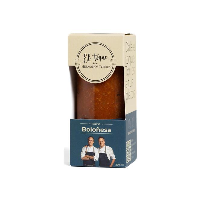 Salsa boloñesa en frasco Hermanos Torres 260 ml
