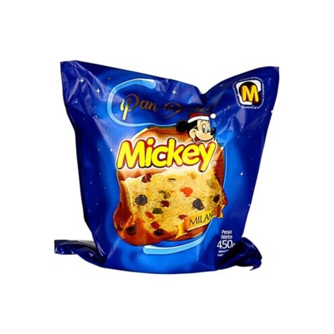 Pan dulce en bolsa Mickey 450 Gramos