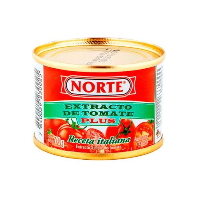 Extracto de tomate plus tubo Norte 70 gramos