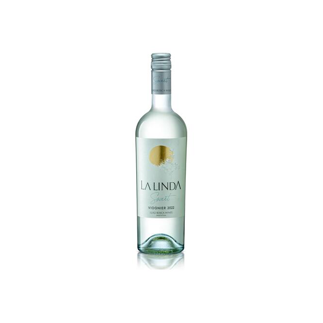 Vino viognier en botella La Linda 750 ml