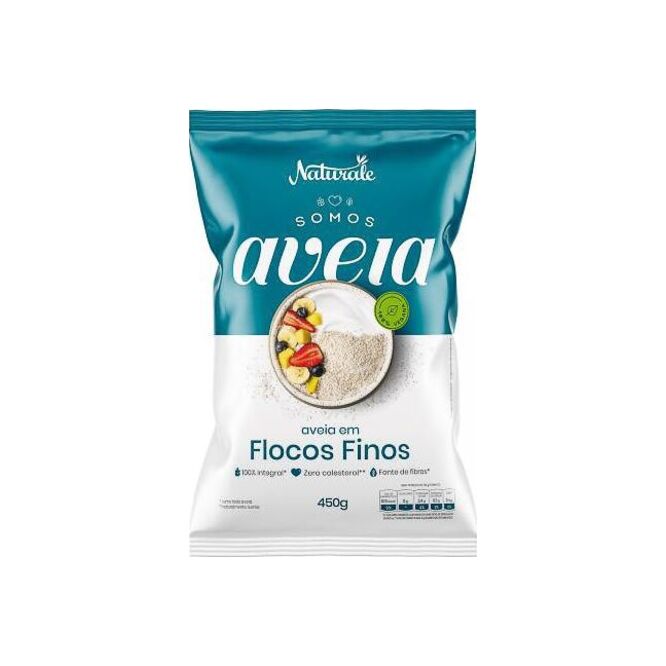 AVENA EN FLOCOS FINOS NATURALE 450GR