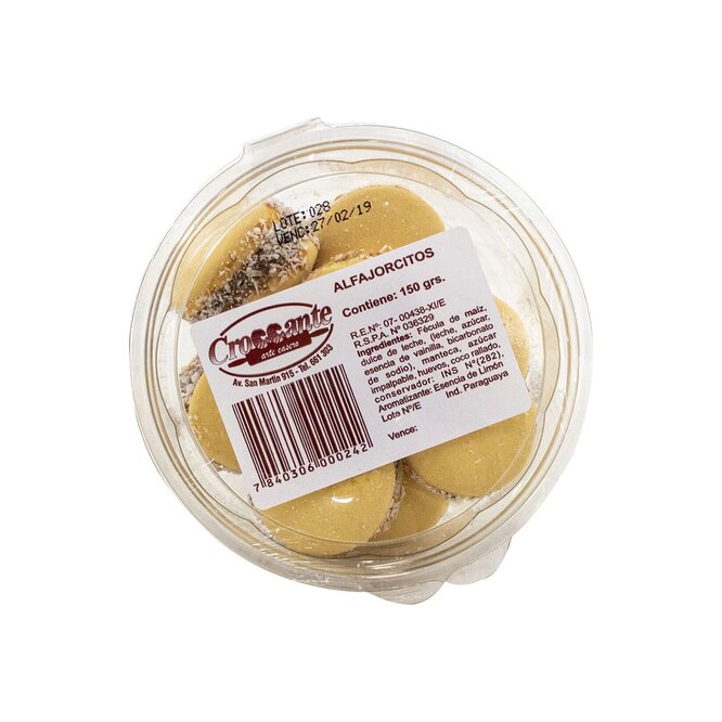 Alfajorcito de maicena Croccante 150 gramos