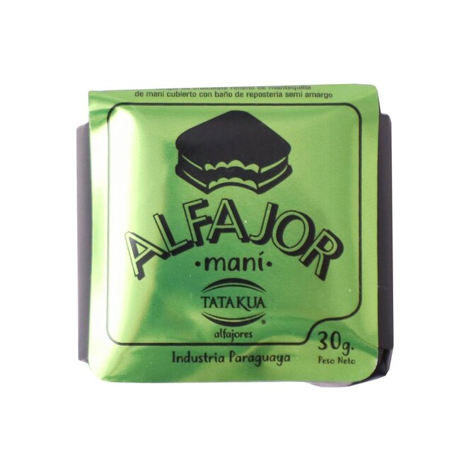 ALFAJOR MANI 30 GR TATAKUA