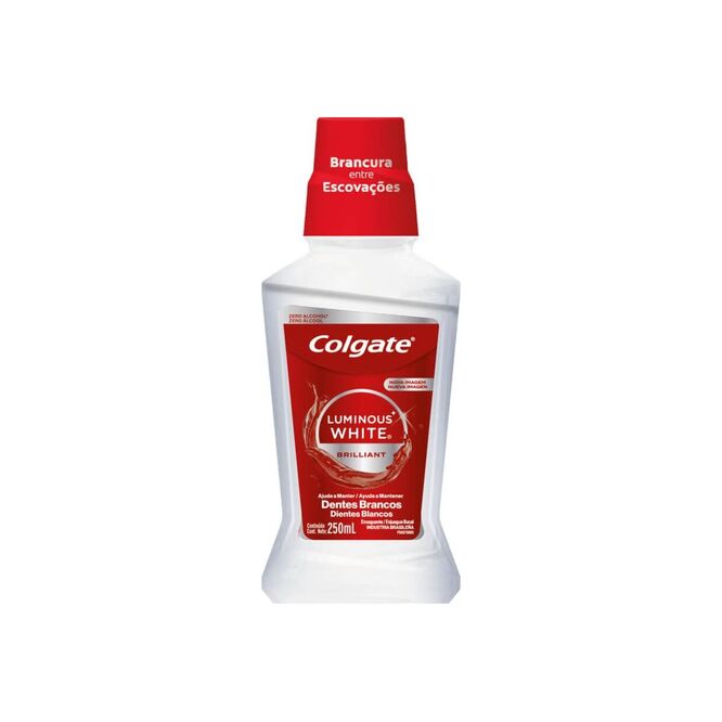 Enjuague bucal luminous White Colgate 250 ml