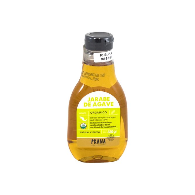 Jarabe de agave orgánico Prana 330 ml