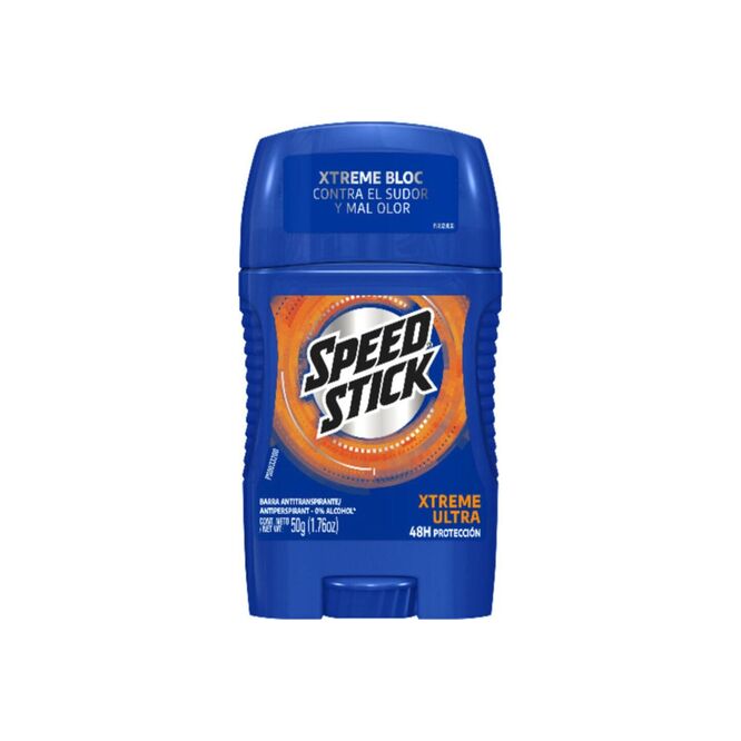 Desodorante antitranspirante xtrem ultra en barra Speed Stick 50 gramos