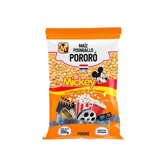 Maíz Pororó Mickey 200 gramos