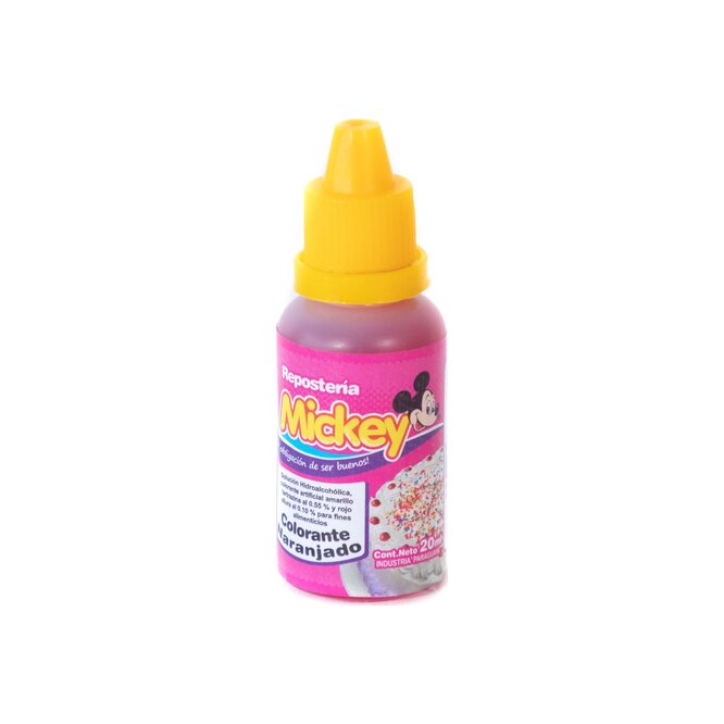 Colorante naranja Mickey 20 ml
