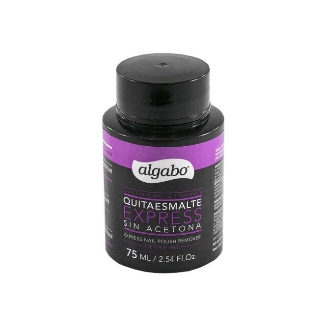 Quita esmalte express sin acetona Algabo 75 ml