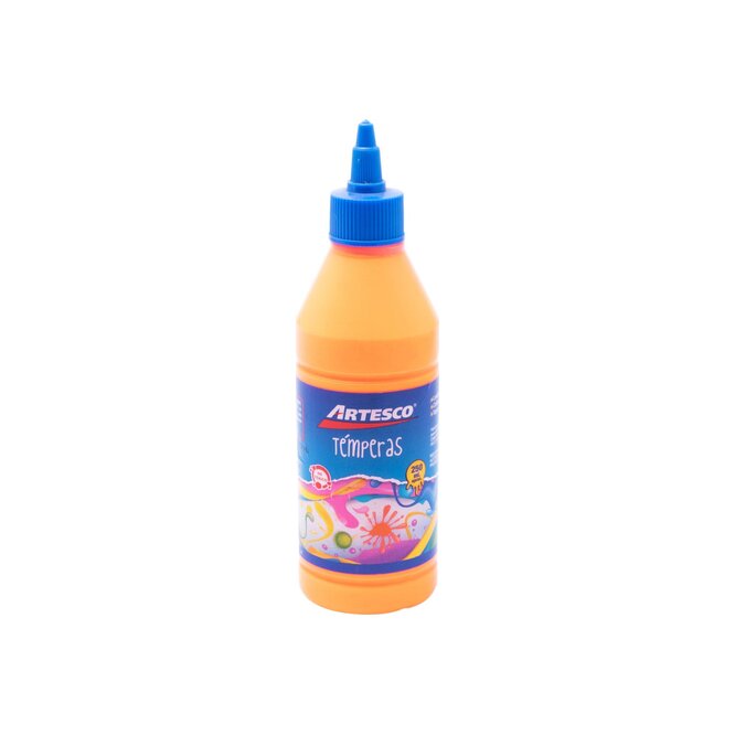 TEMPERA NEON ANARANJADO 250ML ARTESCO FC