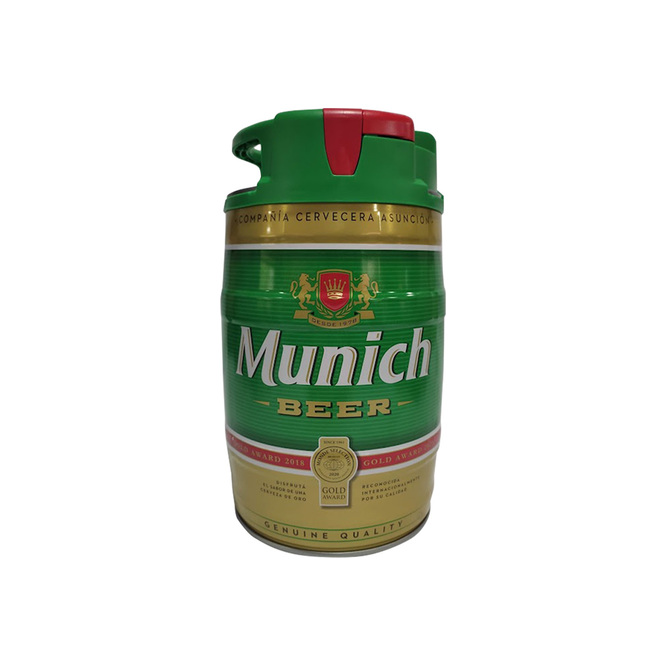 Cerveza barril Múnich 5 litros