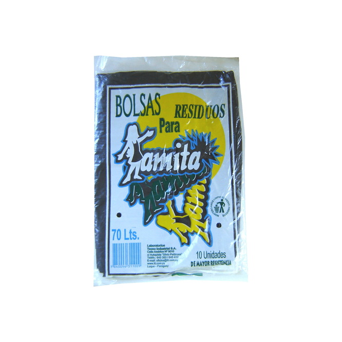 BOLSA PRESIDUOS BSA 70 LT