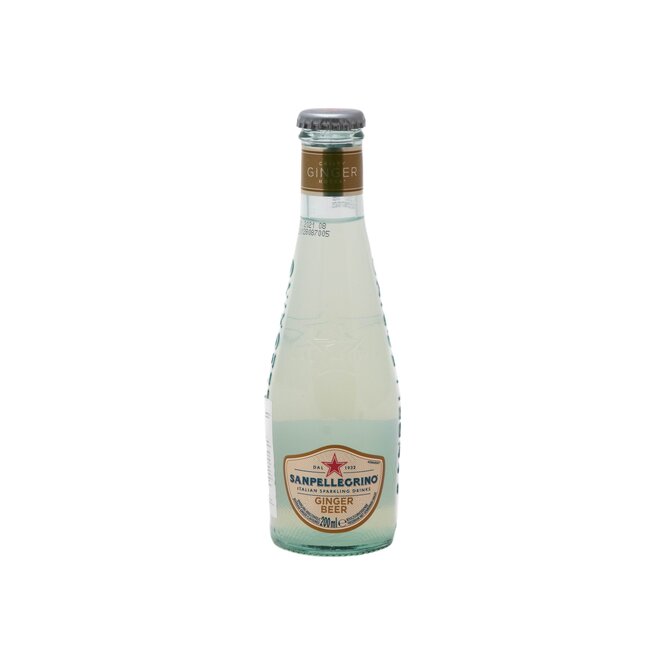 Agua Tónica con Jengibre en botella de vidrio Sanpellegrino 200 ml