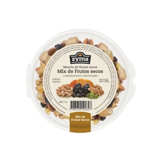 Frutos secos en pote Zyma 150 gramos