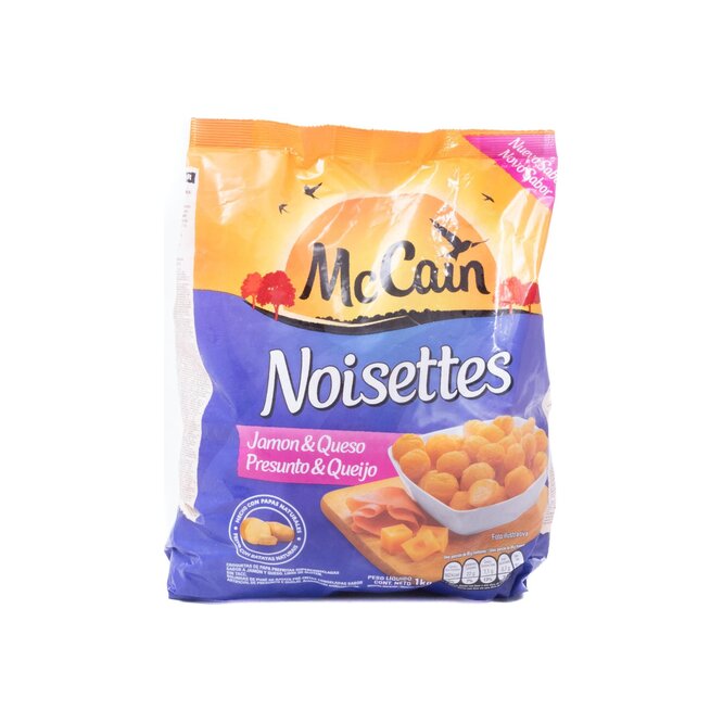 PAPAS NOISETTES JAMON Y QUESO 1 KG MC CA