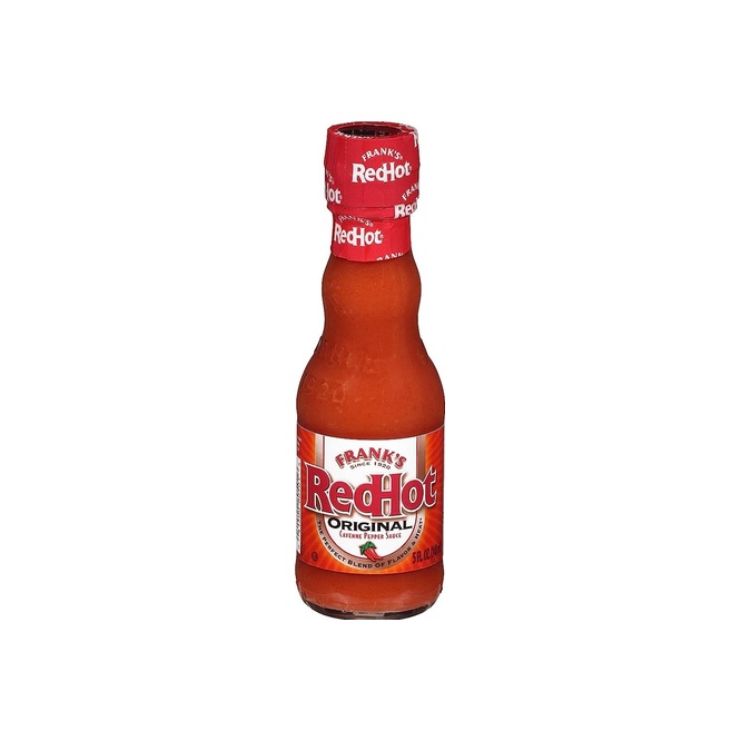Salsa picante original en frasco Frank's 148 ml