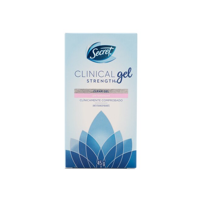 Desodorante antitranspirante Strength PH en barra Secret 45 Gramos