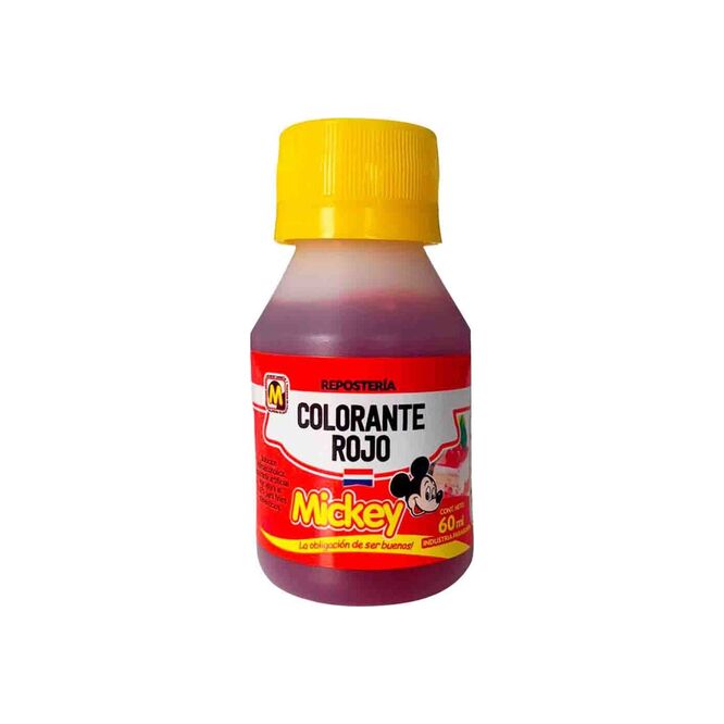 Colorante rojo Mickey 60 ml