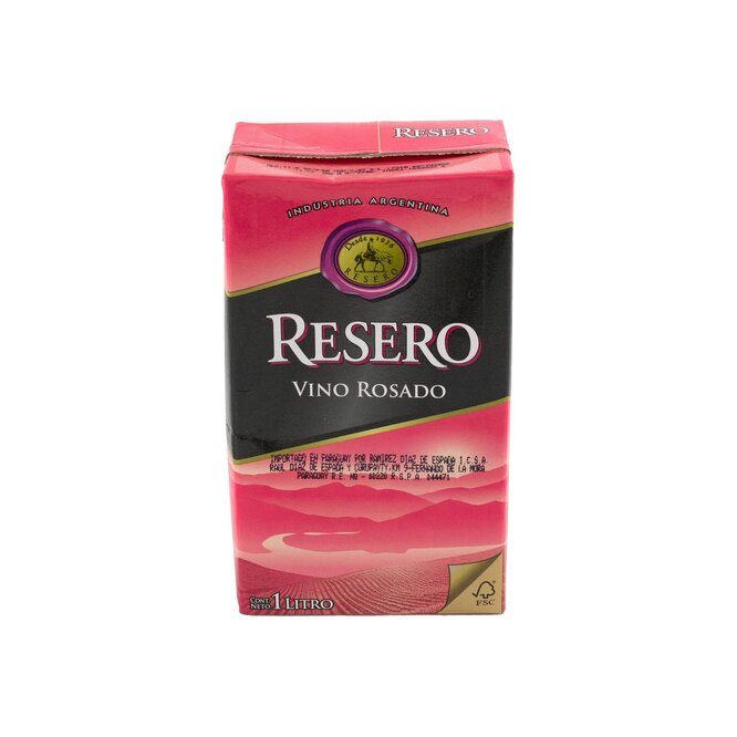 VINO ROSADO 1LT RESERO TETRA