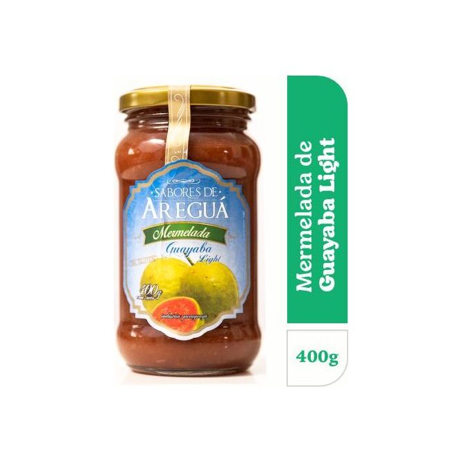 Mermelada de guayaba light Sabores de Areguá 400 gramos