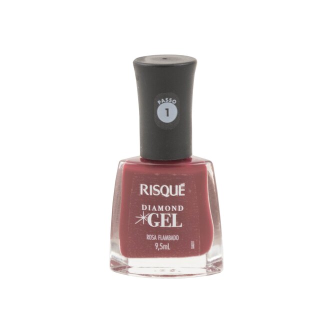 Esmalte para uñas en gel rosa flameada Risqué 9,5 ml