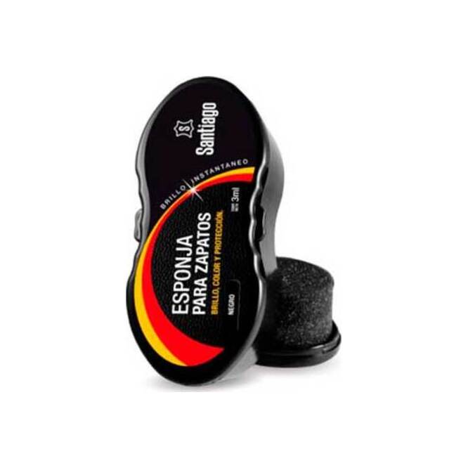 ESPONJA ZAPATO INST NEGR SANTIAGO 7ML