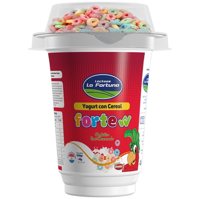 YOGURT CER SEMI DESCR LA FORTUNA 140GR