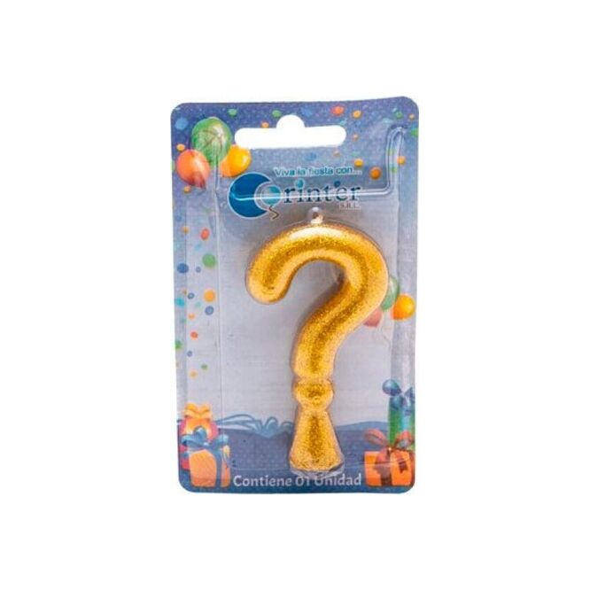 Vela tubular signo de plata Corinter 1 unidad