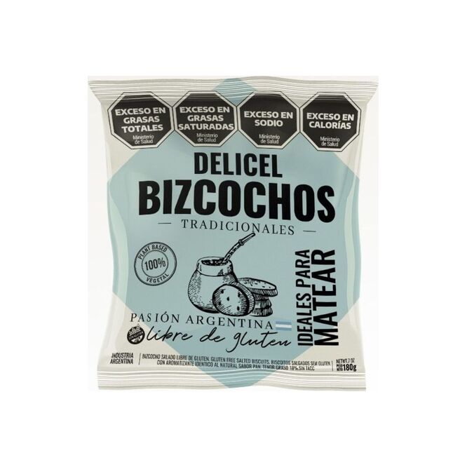 Bizcochos Tradicionales Delicel 180 gramos