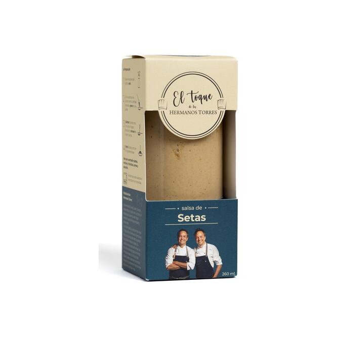 Salsa de setas en frasco Hermanos Torres 260 ml