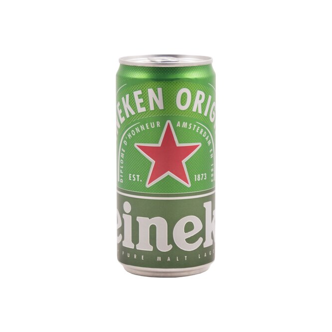 Cerveza pura malta original en lata Heineken 269 ml